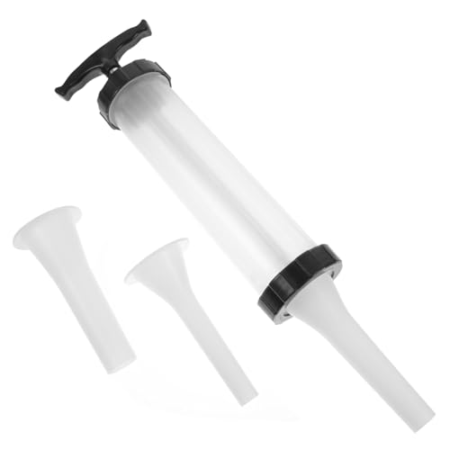 DECORNIJIA Kit Manual De Embutidora De Salchichas De Alimenticio Herramienta De Mano Ergonómica Para Relleno Casero De Carne Fácil Limpieza y Uso Seguro Cocina Doméstica