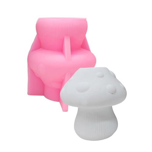 Moule d'artisanat en forme champignon pour vase design - 4