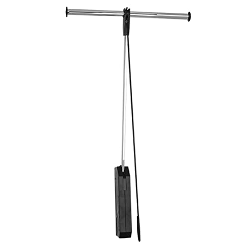 Barras para Armario, Sistema de Barra abatible y elevable, Barra de Armario de Pared con Cierre Suave y elevable, Percha para Ahorrar Espacio, un Solo Color.