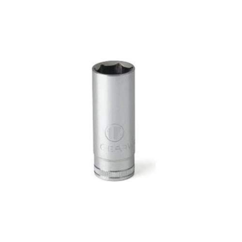 GEARWRENCH 3/8" Drive Deep Metric Socket 11mm, 6 Point - 80393D, Black, 2.5 in - Image 2