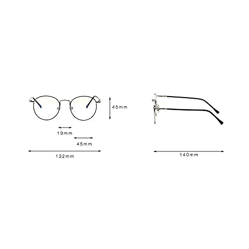 Melrose Transition Photochromic Round Frame Bifocal Reading Glasses For Men Women Clear Sunglasses Readers Uv400 (Black Gold, 3.0) #TOP1