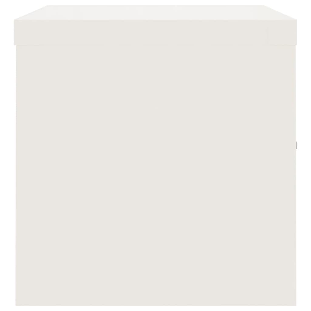 vidaXL Armario archivador de Acero Blanco 90x40x40 cm, archivador, Unidad de Almacenamiento, gabinete de Almacenamiento de Oficina