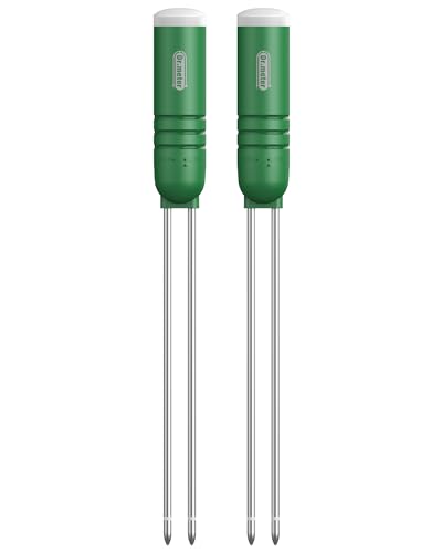 Dr.meter 2 Pack Soil Humidity Sensor Probe, Plant Soil Moisture Meter, Accessory Only, Cannot Be Used Alone