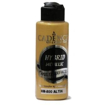 Cadence Pintura Acrílica Multisuperficie Hybrid Metálica Oro 120ml
