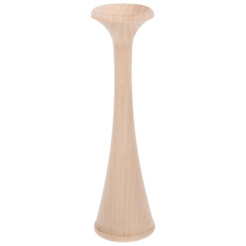 Didiseaon Estetoscopio de Madera Ligero y Portátil para Escuchar Latidos del Ñiño en Casa y Hospitales, Tubo Auditivo de Partera Elegante y Vintage para Embarazadas