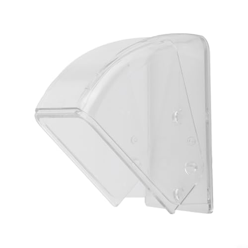 Cubierta de timbre para exteriores, funda protectora transparente impermeable, para timbre de puerta inalámbrico, accesorio para sistema de control de acceso para el hogar