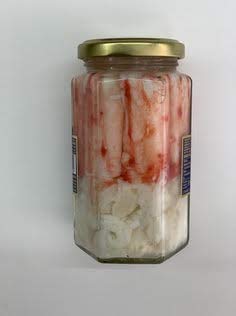 Romanov Cangrejo Real 100% Pata Cristal Lata Gourmet Delicatessen al natural (Cangrejo Real 50% patas envase cristal 190g)