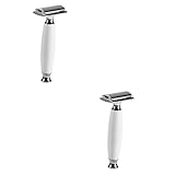 Rasoir manuel pour hommes - une fabrication exquise le rend durable pour une utilisation de longue durée, des lames de rasoir pour hommes.