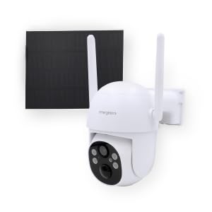 energeeks Patrol II - Cámara Vigilancia Exterior 4G Motorizada 4MP - Datos Incluidos de por Vida - Panel Solar 5W - Detección Humanos - Seguridad Sin WiFi - Zonas Remotas y Fincas