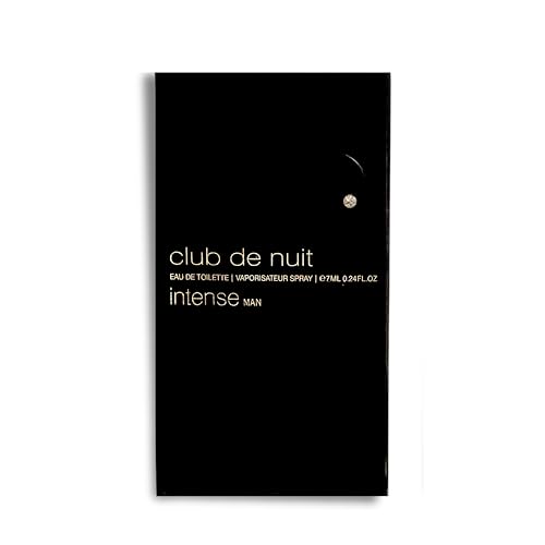 Image of Armaf Club De Nuit Intense - Fruity, Floral, Woody, Amber - Eau de Toilette Vial Spray for Men, 0.24 oz / 7 ml