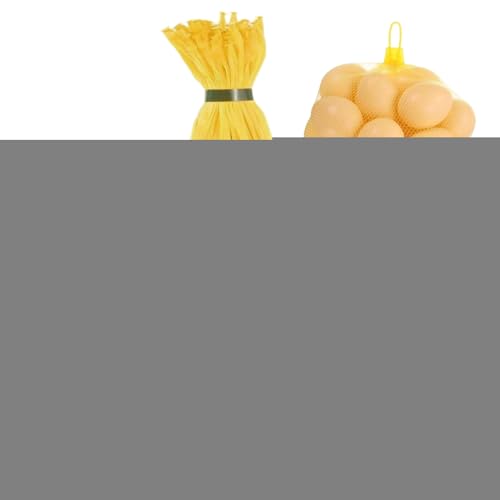 Bolsas de red para cebollas | 100 bolsas de almacenamiento de alimentos extensibles con cierres de hebilla, 15,7 pulgadas, reutilizables transpirables para carreras de mariscos, para cocina, Stocka