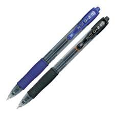 Bolígrafo Pilot G2 Gel Tinta Azul Punta Fina 6 unidades miniatura 1