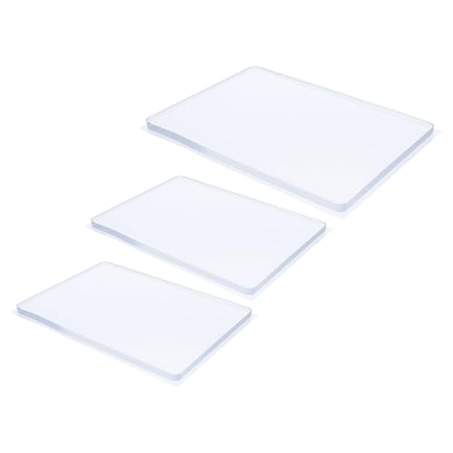 Plaques de gel pour impression artistique SUPVOX en lot de 3 pour loisirs créatifs