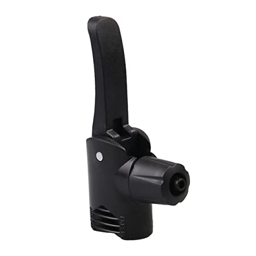 UPKOCH 3 Piezas Clip de de Bicicleta de Aire para Inflador Adaptador Valvula Bicicleta Boquilla adaptadora Bicicleta Boquilla de de Bicicleta el plastico Black