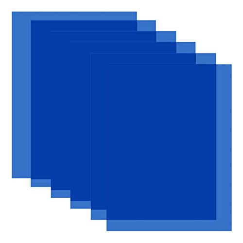 Selens,6 filtros de gel de 40x50 cm, superposiciones de CTB azules, geles de luz, corrección de color transparente, hojas de iluminación para 800 W, luz de cabeza roja, manualidades, flash