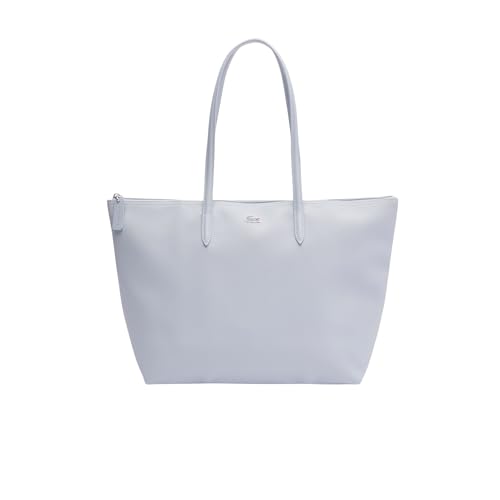 Lacoste Womens L.12.12 Concept Large Shopping Tote Bag, Grey, One Size