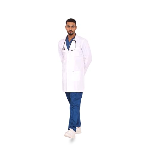 See full amazon price history chart for POLARIS MEDIFABRICS Mens Full Sleeves Active Polyester Medical Long Lab Coat with Front Buttons | 3 Pockets Apron Lab Coat, Uniform for Doctors, Nurses and Dentists | Pack of 1 | Extra Small, White POLARIS MEDIFABRICS Mens Full Sleeves Active Polyester Medical Long Lab Coat with Front Buttons | 3 Pockets Apron Lab Coat, Uniform for Doctors, Nurses and Dentists | Pack of 1 | Extra Small, White (B0B8PG6HH4) Amazon Price History, Amazon Price Tracker