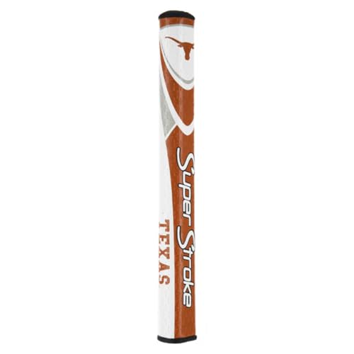 Grip putter SuperStroke NCAA Texas Mid Slim 2.0 pour club de golf