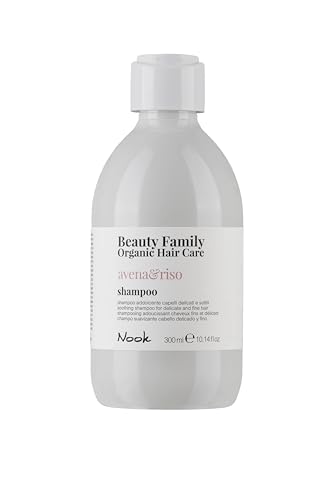 Nook Shampoo Avena & Riso 10.14 oz | 300ml | beauty family image 4