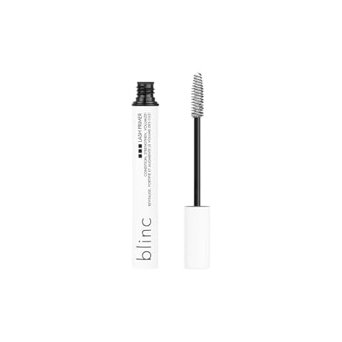 Blinc White Lash Primer, Lash Boosting Conditioning Eyelash Primer Mascara with Vitamin E and Growth Promotion Peptides, Volumizing and Lengthening White Mascara Primer, 6.8mL / 0.23 Fl. Oz Cover