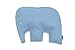 Hey Sign Kinder Kissen Elefant mit Hanffaser, Farbe:19 - Pastellblau