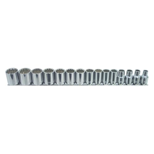Image of K Tool International SOC SET 15PC 3 /8DR MET 12PT