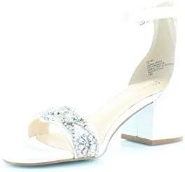 Betsey Johnson Blue Women's SB-Mel Heeled Sandal, Ivory, 9 M US | Image 2