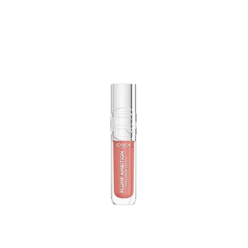 L'Oréal Paris Plump Ambition - Aceite Labial voluminizador con Ácido Hialurónico - 24H de hidratación* - Worth It