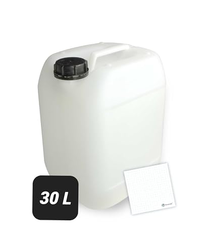 Ecoplast Kanister 15 Liter - Neutraler Kunststoffkanister Für Flüssigkeiten & Öle