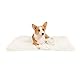 ZSMJAER Wärmedecken für Hunde und Katze, Pets Katzendecke Wärmematte, Katzenbett Flauschig, Zweiseitig Plushdecke für Hundebett und Katzenbett, Hält Spürbar Die Wärme, 80x53cm (Weiß)