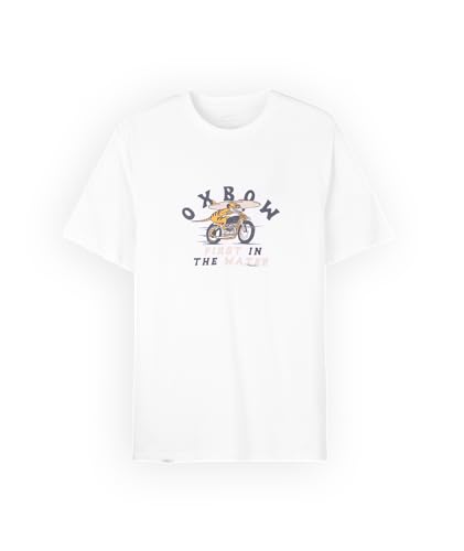 OXBOW Tee-shirt manches courtes eco FAST Hiver 2025 Manches courtes, Col rond, Motif sur l'avant