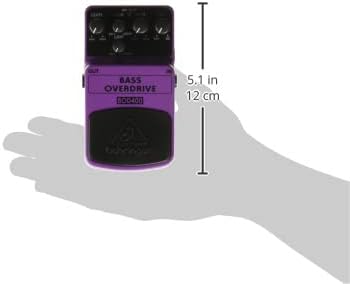Behringer BASS OVERDRIVE BOD400 Authentic Tube-Sound Overdrive Effects Pedal