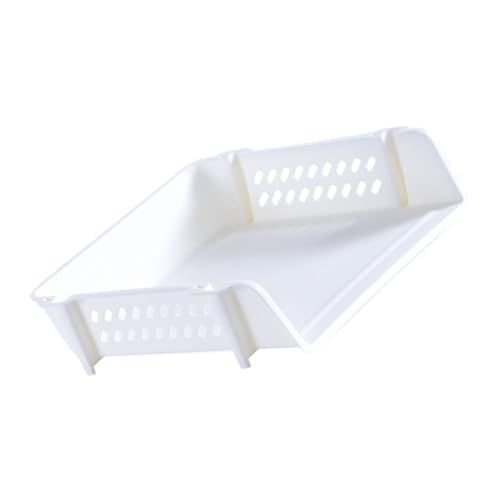 GANAZONO Modern Plastic File Holder Rack Document Storage Shelf for Office Home Organize Magazines Folders Files for Desk Countertop Use