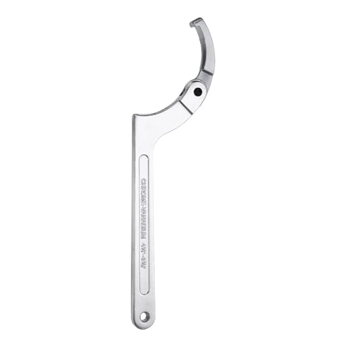 Llave de gancho ajustable en C QUARKZMAN para tuerca ranurada de torno 115-170mm 2
