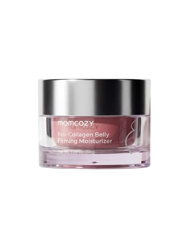 Momcozy Stretch Mark Prevention Cream for Pregnant Women, Travel Size Belly Moisturizer for Dry...