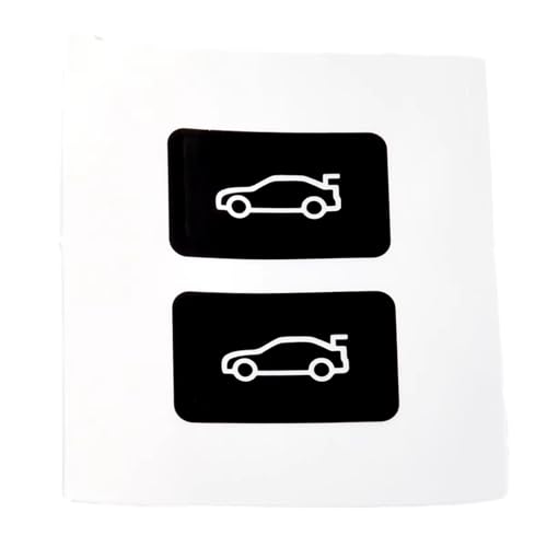Autocollant de réparation bouton hayon F20 F30 F11 commande coffre intérieur