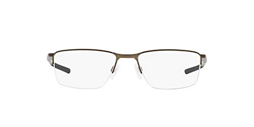 Image of Oakley Mens OX3218 Socket 5.5 Rectangular Eyeglasses