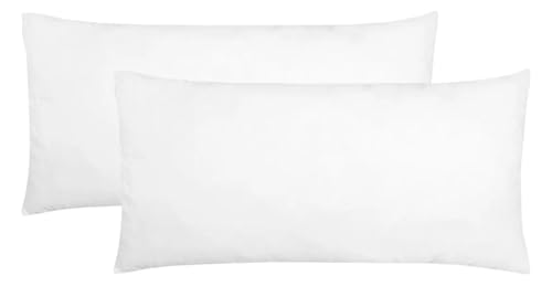 Listado de Un par de almohadas favoritos de las personas. 45 SOFT NATURE - Almohadas 2 Pack King Size 50x90 cm Microfibra Firme Blanca, Hipoalergénicas, Suaves, Antiácaros.