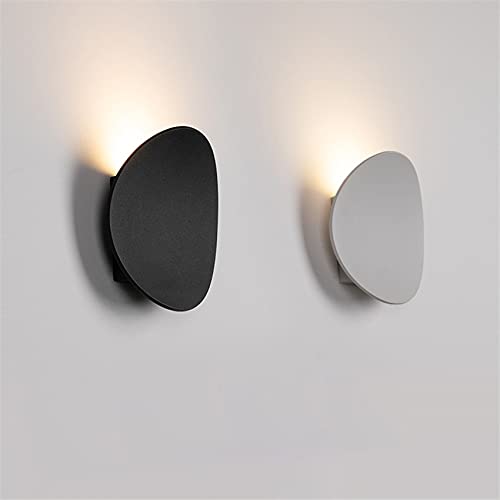 Applique murale LED escalier aluminium café brossé éclairage warm