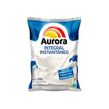 Leite em Pó Integral Instantâneo Aurora, 400g