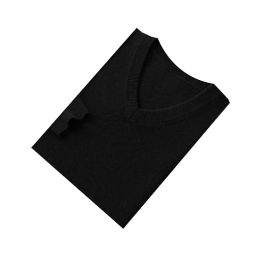 Men's V-Neck Cable Knit Pullover Sweater Smart Casual Luxury Long Sleeve Jumper Top