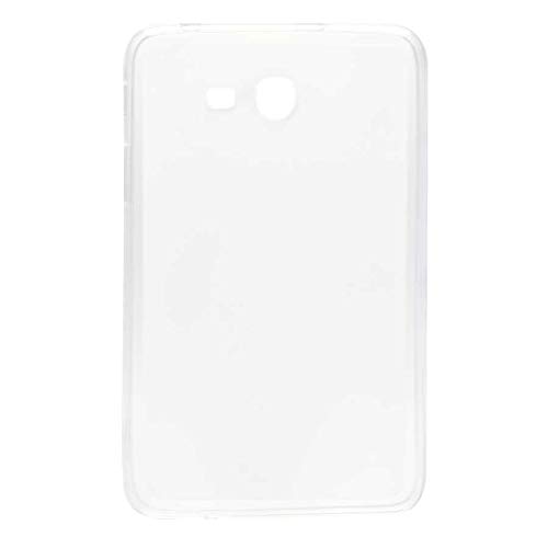 Zore Galaxy ile uyumlu Tab 3 Lite 7.0 T110 Kılıf Tablet Süper Silikon Kapak Beyaz