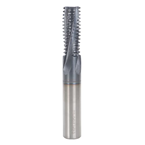 Image of waltyotur Carbide End Mill 5 /8-11 Inch Suitable for Aluminum Cutting Non-Ferrous Metal Up Cutting