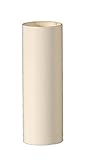 B&P Lamp® 4" Ht., Ivory Color, Plain Candle Covers, Standard Size