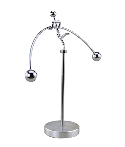 Image of AUGEN Balancing Pendulum Durable Metal Innovative Stress Relief Toy for Home Office Desktop Gift Decoration (1 Piece, 7709P1)
