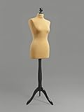 Die weibliche Form des Torso in der Größe/Size M (Medium/36-38) mit einem elastischem Wechselbezug (ideal zum unterpolstern), abnehmbar und waschbar. Professionelle Damen - Schneiderfigur aus Hart-Styropor (leicht und formstabil) direkt vom Fachhändler.