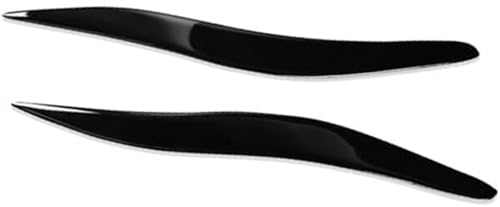Sourcils de phare en ABS pour Lexus IS 250 300 2006-2012 | Paire de paupières noires