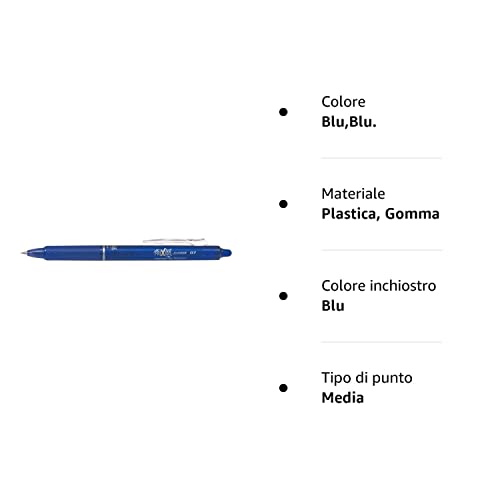 Pilot - Lotto di 3 penne a sfera retrattili e