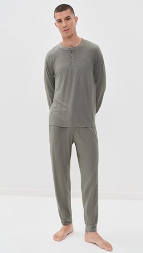 Image of Eberjey Henry Men's Jersey Modal PJ Set
