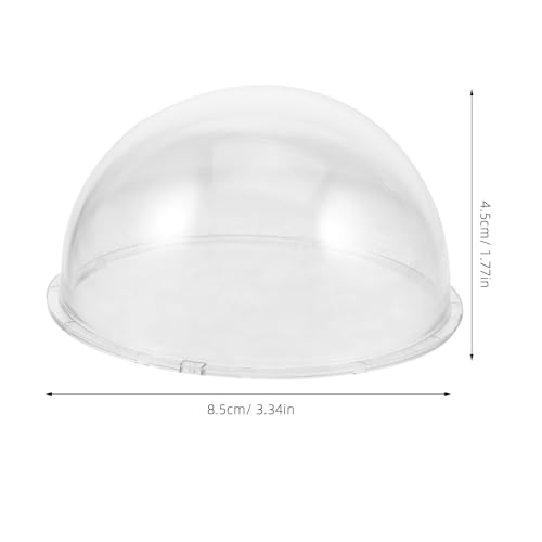 Cúpula de acrílico transparente FOMIYES de 3.1 pulgadas para cámaras 4